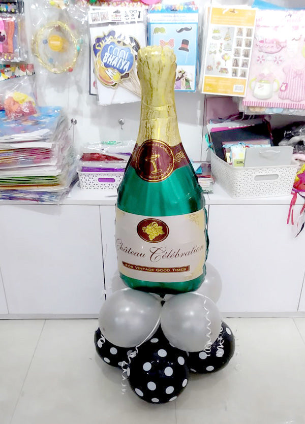Champagne Celebration Balloon Centerpiece in Gurgaon