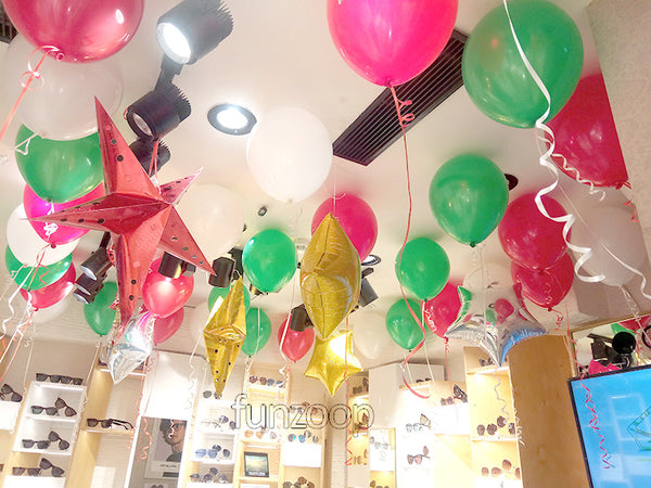Optical Store Christmas Balloon Decoration