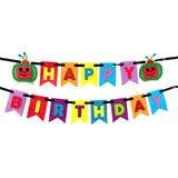 Cocomelon theme EVA birthday wall banner hanging decoration for kids birthday party backdrop and celebration décor from Funzoop The Party Shop