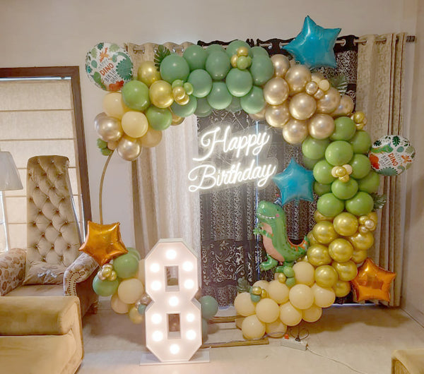 Dinosaur Balloon Decoration