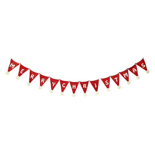 Festive Christmas wall banner party décor with holiday-themed artwork from Funzoop The Party Shop
