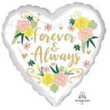 Forever and Always foil balloon with romantic celebration design from Funzoop The Party Shop
Romantic Forever and Always foil balloon for wedding and anniversary decoration from Funzoop The Party Shop
Forever and Always helium foil balloon for couple celebration décor from Funzoop The Party Shop

