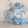 Baby Arrival with Balloon Arch and Box Cubes