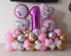 Baby Boy's First Birthday Balloon Centerpiece in Gurgaon