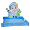 Baby Gift Tray for Baby Shower, Blue/Pink