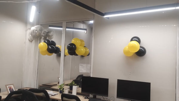 Birthday Balloon Decoration in Corporate Office