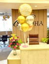 Birthday Balloon Decoration in Office for Boss