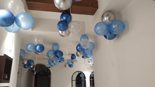 Blue Boss Baby Birthday Balloon Decoration