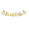 Bride to Be Cursive Paper Wall Banner for Bridal Showers