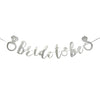 Bride to Be Cursive Paper Wall Banner for Bridal Showers