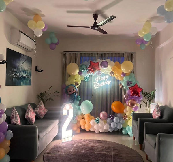 Cocomelon Birthday Balloon Decoration