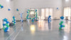 Cricket 10th Birthday Balloon Decoration