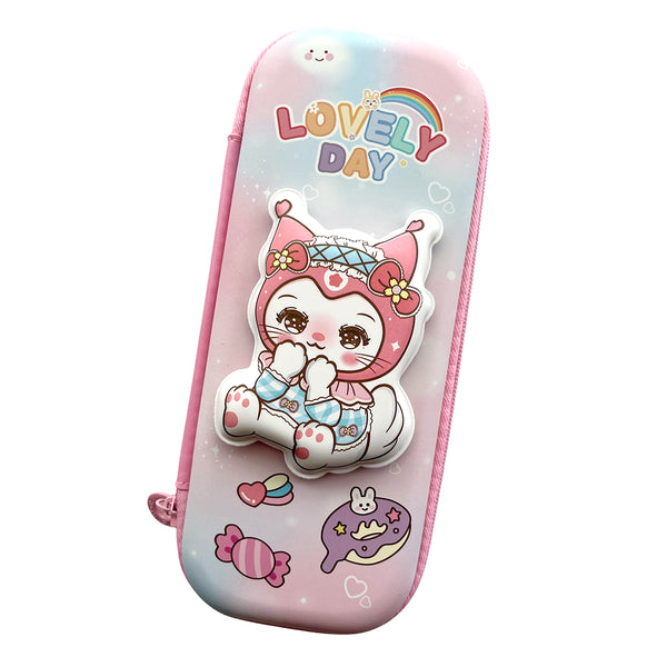 Cute Doll Pencil Pouch, Assorted