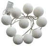 Fancy Decorative Ball Lights [White]-funzoop-thepartyshop