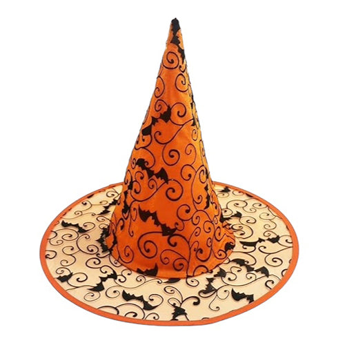 Ghost-character Halloween novelty hat with a soft plush finish, showing the costume headwear design from the assorted-colour single-piece listing.