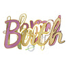 Happy Birthday Neon Cursive Banner Bunting-funzoop-thepartyshop