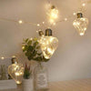 Heart Shaped LED String Garland