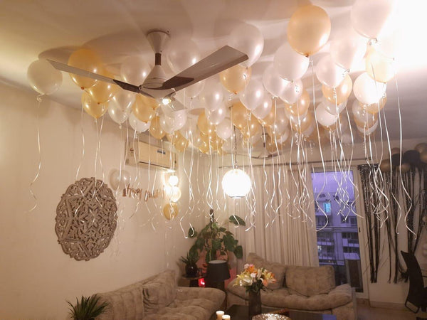 Helium Ceiling Balloon with Ribbon