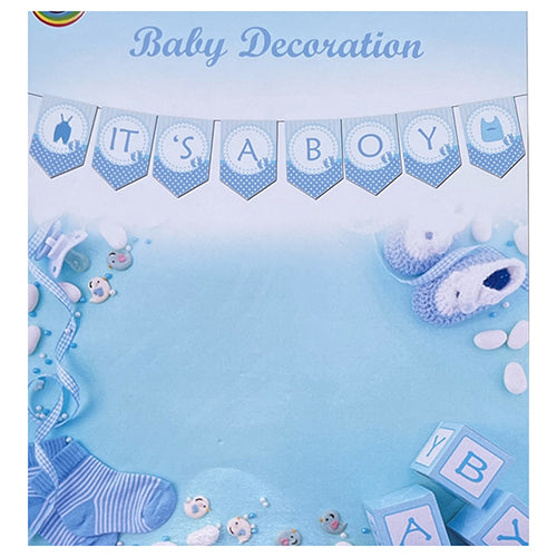 It's a BOY Paper Wall Banner