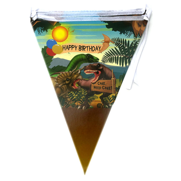 Jungle Safari Paper Happy Birthday Wall Banner for Kids