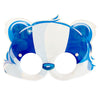 Dog-themed plastic party goggles in a children's novelty style, providing an animal character accessory for birthday portraits and themed photographs.