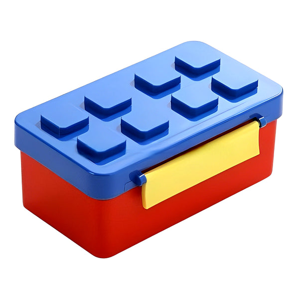 Lego Design Rectangular Lunch Box for Kids