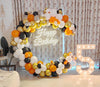 Metallic Birthday Balloon Decoration