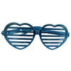 Metallic Silver Plastic Party Goggles, 1 Pc