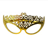 Metallic Silver Plastic Party Goggles, 1 Pc