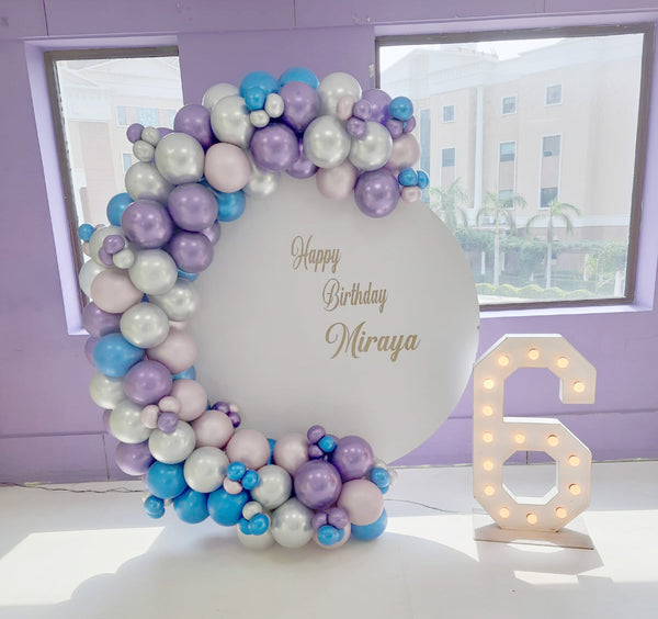 Milestone Number Pastel 60th Birthday Centerpiece in Gurgaon
