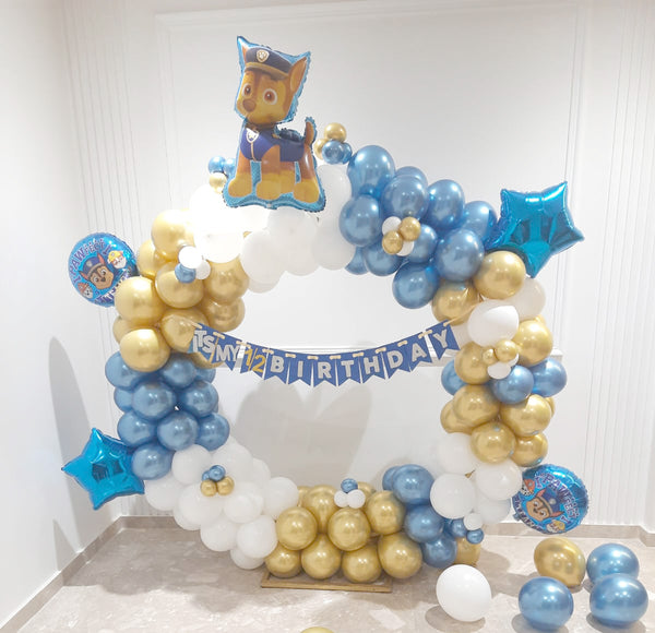 Paw Patrol Birthday Balloon Decoration
