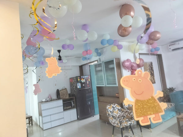 Peppa Pig Decoration for Birthday in Gurgaon