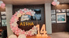 Pink Birthday Balloon Decoration