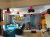 Red and Black Balloon Decoration