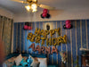 Red and Black Balloon Decoration