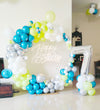 Red & Gold Birthday Balloon Ring Backdrop