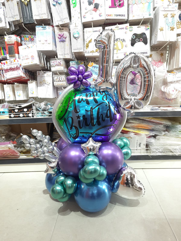 Sixteenth Birthday Balloon Centerpiece in Gurgaon