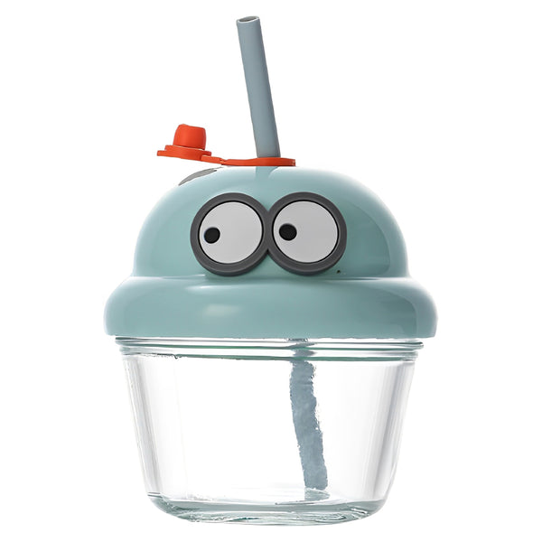 Small Glass Mug with Googly Eyes