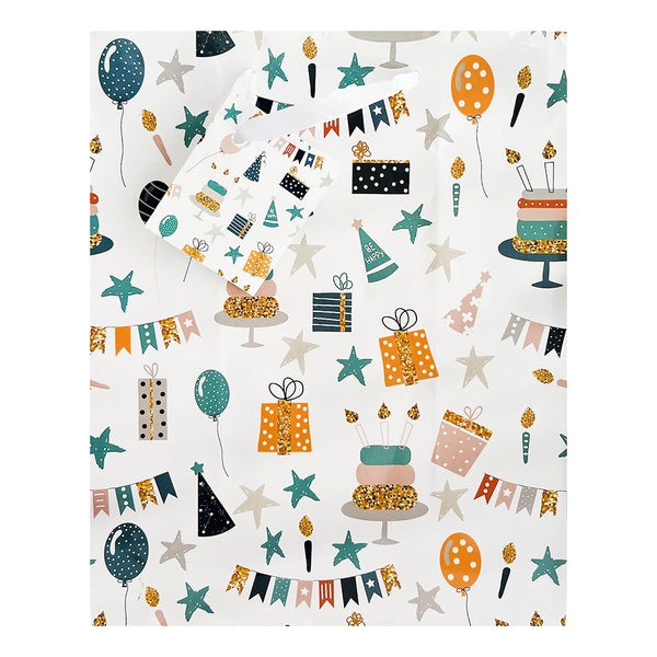 Small Size Gift Paper Bag, Happy Birthday