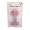Sofia the First number 1 birthday cake candle in packaging