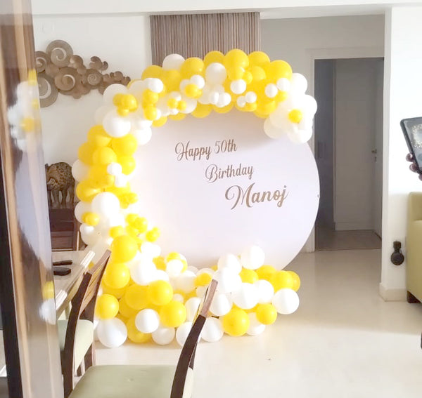 Sunshine Birthday Balloon Decoration