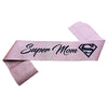 Super Mom Glitter Sash, Assorted Colors