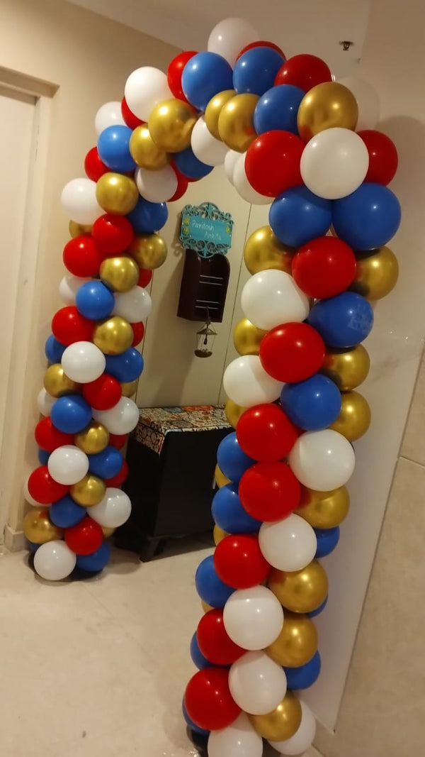 Superhero Balloon Entrance Arch Decoration