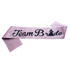 Team Bride Glitter Sash, Assorted Color
