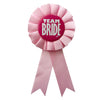 Team Bride Satin Ribbon Party Badge, Assorted, 1 Pc