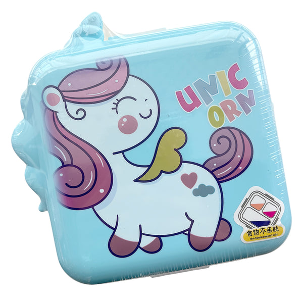 Unicorn Steel Lunch Box, Assorted