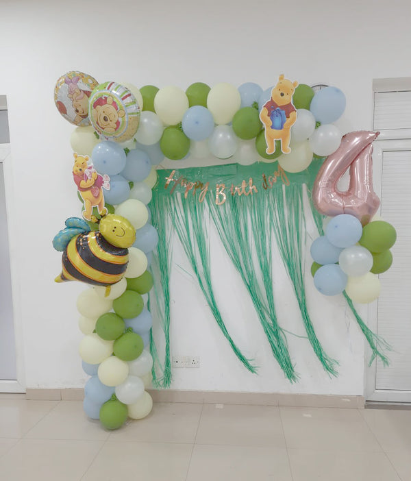 Winnie the Pooh Birthday Balloon Home Decor