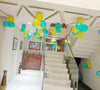 Yellow Green Birthday Home Balloon Decoration