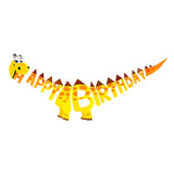 Giraffe themed birthday wall banner for jungle safari party celebration from Funzoop The Party Shop