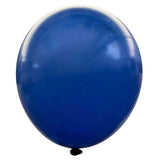 Glossy blue latex balloons pack of 100 for balloon arches and party backdrop decoration from Funzoop The Party Shop
